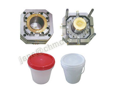 plastic painting bucket mould-397