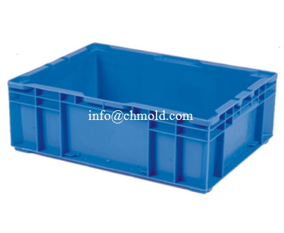 HP Standard Logistics Box Plastic Injection Mould 001