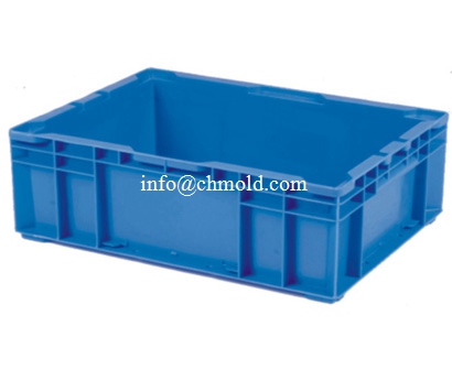 HP Standard Logistics Box Plastic Injection Mould 004