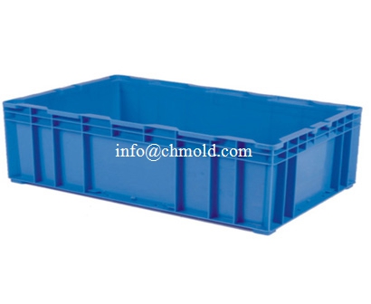 HP Standard Logistics Box Plastic Injection Mould 007