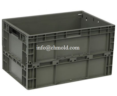 Foldable Plastic Box Injection Mould 006