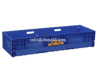 Foldable Plastic Box Injection Mould 008