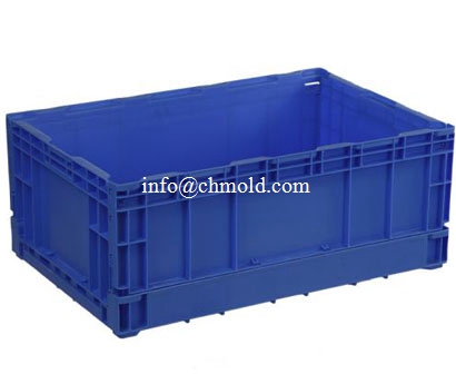 Foldable Plastic Box Injection Mould 010