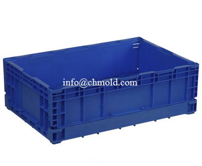 Foldable Plastic Box Injection Mould 011