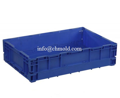 Foldable Plastic Box Injection Mould 012