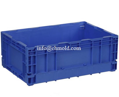 Foldable Plastic Box Injection Mould 013