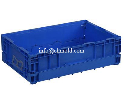 Foldable Plastic Box Injection Mould 014