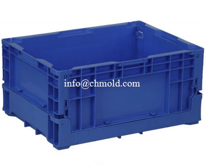 Foldable Plastic Box Injection Mould 0015