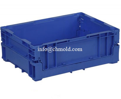 Foldable Plastic Box Injection Mould 016