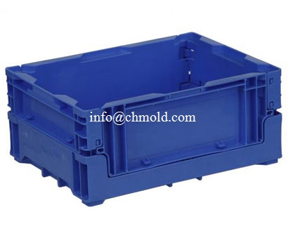 Foldable Plastic Box Injection Mould 018