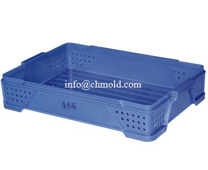 Bread and Food Plastic Crate Injection Mould 004