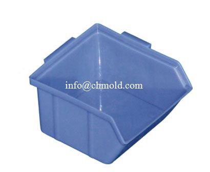 Oblique Plastic Parts Box Injection Mould 002