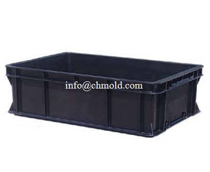 With Lid Plastic Basket Injection Mould 040