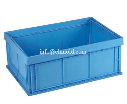 Foldable Plastic Box Injection Mould 021