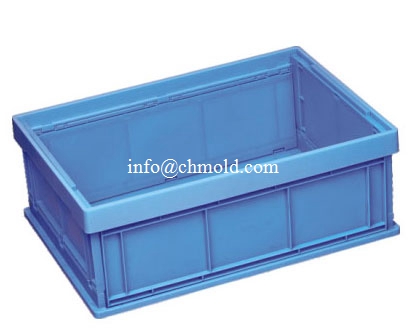 Foldable Plastic Box Injection Mould 022