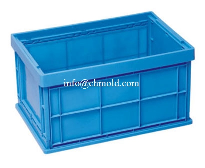Foldable Plastic Box Injection Mould 024