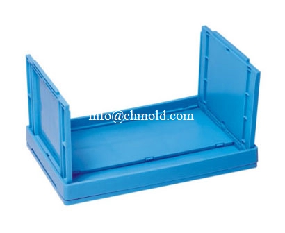 Foldable Plastic Box Injection Mould 026