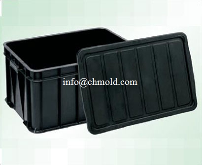 Circulating Plastic Crate Injection Mould 021