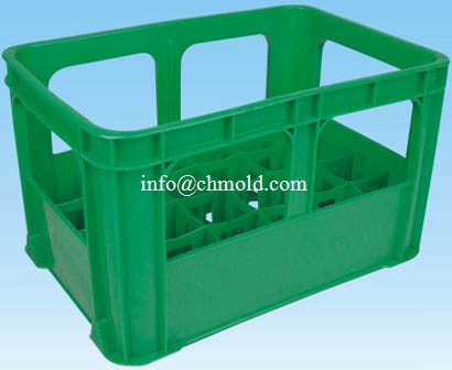 Plastic Beer Crate Injection Mould 015