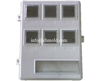 Plastic electricity meter box Injection Mould 002