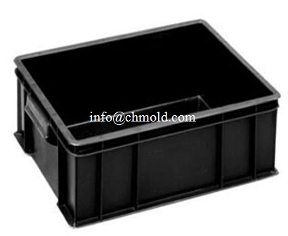 Static-free Plastic Crate Injection Mould 033