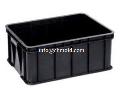 Static-free Plastic Crate Injection Mould 035