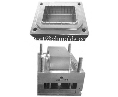 Plastic Crate Injection Mould 064